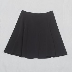 DownEast Black Flared Skater Skirt